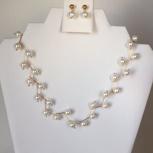 ⚜️HOST PICK⚜️7.27. ZigZag Pearl Simulated Choker